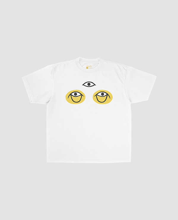 T-SHIRT WITH THIRD EYE GRAPHIC