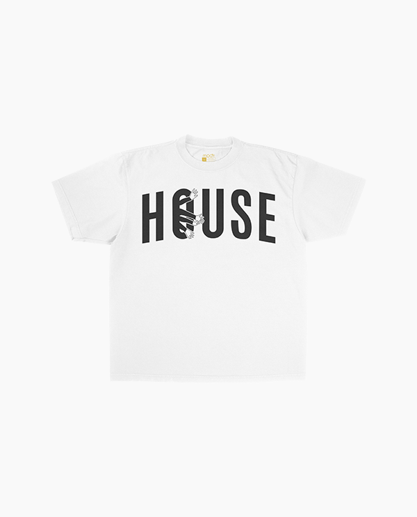 T-SHIRT WITH ARMS' REACH HOUSE GRAPHIC